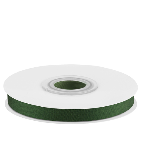 Лента Атласная (0,7см*22,85м) Темно-зеленый