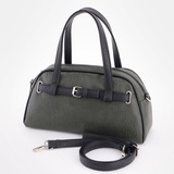 Сумка Саломея 361 македония оливковый + черный