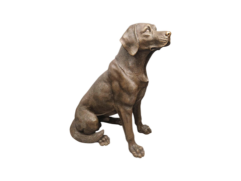 Напольная статуэтка собаки Лабрадор