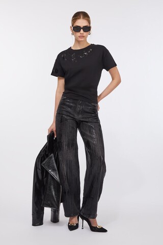 Liu Jo Джинсы широкие с полимерным узором