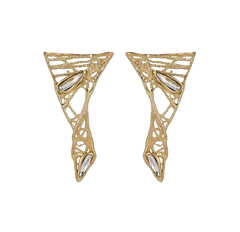 Серьги Сетка