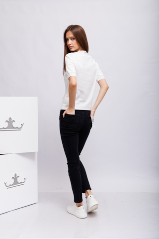 Marc Cain Футболка хлопковая с эластаном