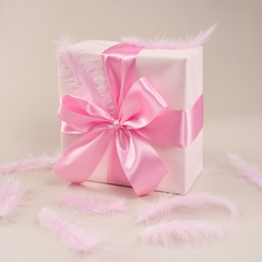 Перья Холодный сиреневый, 12*15 см, 30 шт.