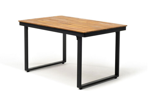 Обеденный стол Joygarden ТОПА средний, темный графит, коричневый