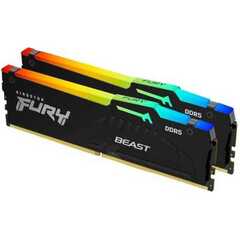 Оперативная память Kingston Fury Beast Black RGB KF556C36BBEAK2-16