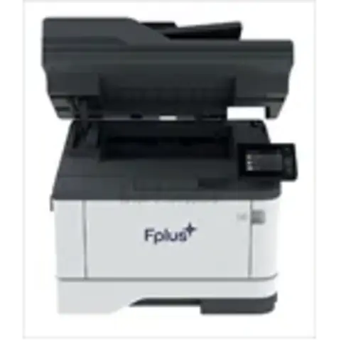 МФУ Fplus Imaging MB401adfn A4, 40 стр./мин, дуплекс 13 стр/мин, 600x600dpi, 2400x600dpi, DADF однопрох. 50л., CIS, 600x600ppi, скан.моно 92 стор/мин, цв. 40 стор/мин, 2.8 цв.сенс.жк., Gigabit Ethernet, 1ГГц, 512Мб, стартовый картридж 3000 копий