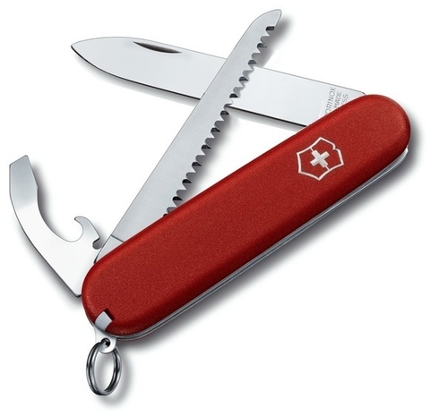 Нож складной Victorinox Walker, 84 mm, 9 функций, EcoLine, Red (2.2313)