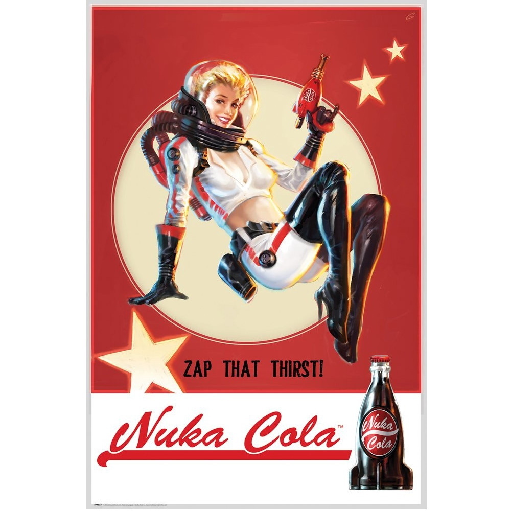 Fallout 4 poster nuka cola (120) фото