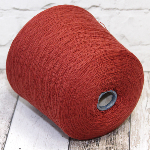 Шерсть 100% KNOLL SUPERSOFT 11,5/2 красный кирпичный