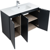 Aquanet 277531 Тумба Алвита new 100 подвесная 3 дв.цв.антрацит (277531)