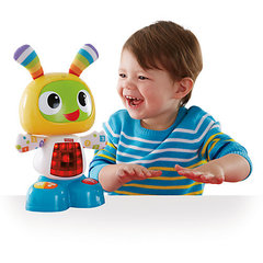 Хит продаж! Fisher Price Обучающий музыкальный робот Бибо (DJX26)