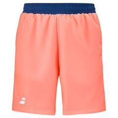 Детские шорты Babolat Play Short Boy - fluo strike/estate blue