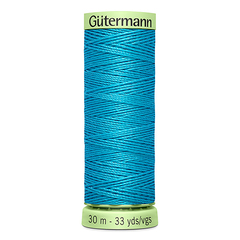Нить Top Stitch 30/30 м для декоративной отстрочки, Gutermann, 736 голубая лагуна