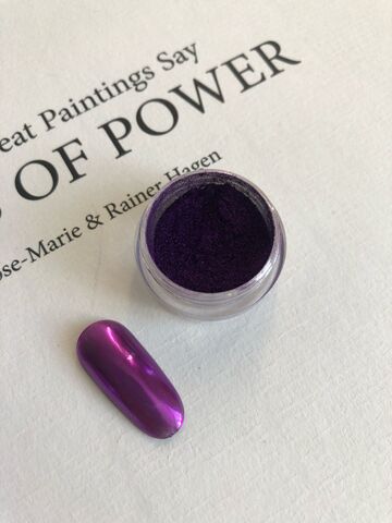 Втирка для ногтей Металлик VIOLET