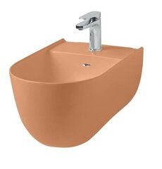 ArtCeram The One THB001 13 00 Биде, Artceram, The One, тип установки-подвесной, ширина, мм-350, глубина, мм-520, высота, мм-280, форма чаши-овальная, отверстия для смесителя-1, крепления в комплекте, цвет-orange cameo фото