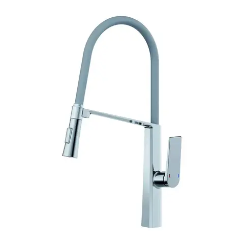 Смеситель для кухни с гибким изливом HAIBA HB73827 хром