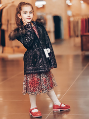 Куртка (утепленная) для девочки