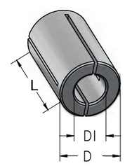 Втулка цанга переходная 6/12 мм WPW T120060