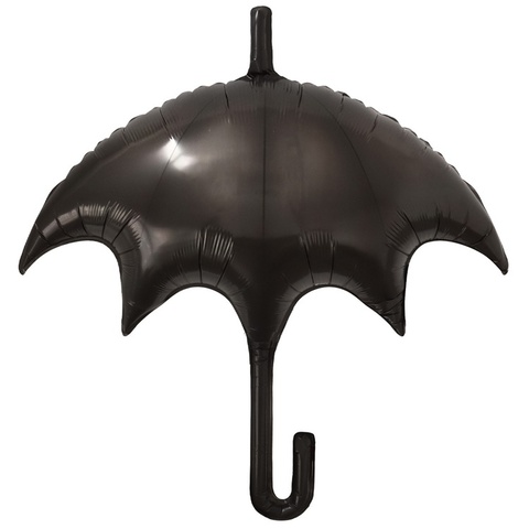 К Фигура, Зонт мрачный, Черный, 33''/84 см, 1 шт.