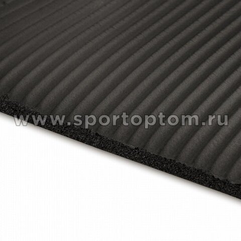 Коврик для йоги и фитнеса INDIGO NBR 173*61*1 см Черный