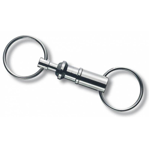 Кольцо Victorinox, для ключей никелированное с двумя кольцами
