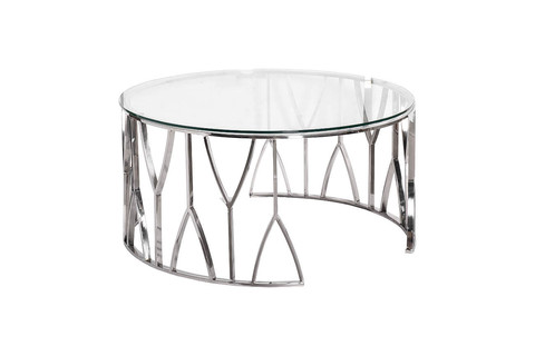 Стол журнальный Garda Decor 13RXCT3104-SILVER