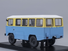 GAZ-66 AMS-66 Army Bus yellow-blue 1:43 Start Scale Models (SSM)