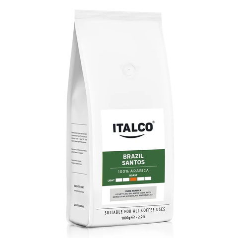 купить Кофе в зернах Italco Brazil Santos, 1 кг