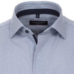 Сорочка мужская Casamoda Modern Fit 334026400-100 с принтом в синей гамме