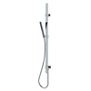 D48088.030 BOSSINI APICE Душевая штанга FLAT из латуни 110 см..,душевая лейка ,шланг Cromolux 150 см, цвет хром