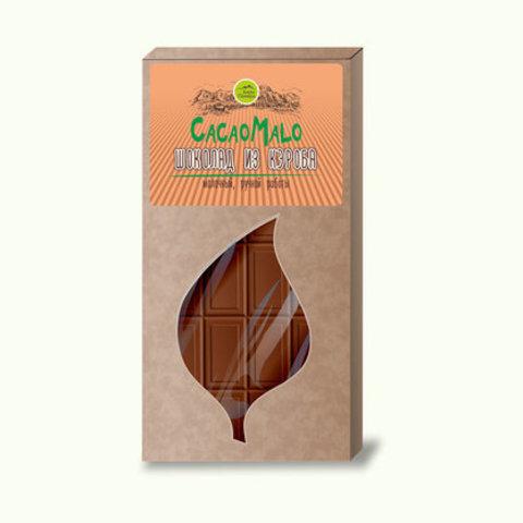 CacaoMalo шоколад молочный из кэроба необжареного 75 г