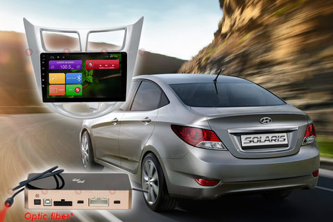 Штатная магнитола для Hyundai Solaris 11-14 Redpower 31067 R IPS DSP