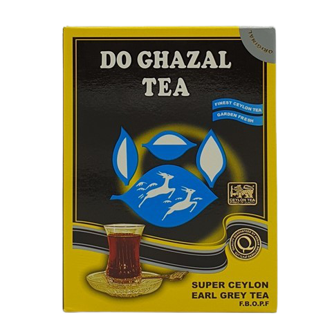 Цейлонский черный чай с бергамотом DO GHAZAL TEA, 225 гр