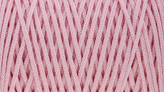 Розовый  Хлопковый шнур 3 мм