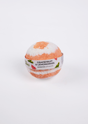 Hey, Beauty Grapefruit & Lemongrass Бомбочка Для Ванны