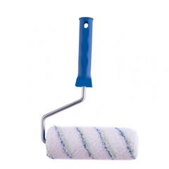 80136 Валик "Водные краски", 180 мм, ворс 12 мм, D - 48 мм, D ручки - 8 мм, полиэстер Сибртех