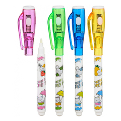 Ручка-шпион Basir, невидимые чернила + фонарик, 24 шт