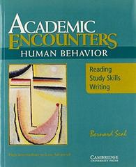 Academic Encounters: Human Behavior - Reading Student's Book