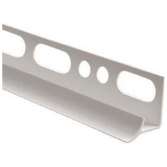 Отделка для плитки, угол внутренний 0,07*2,5м белый