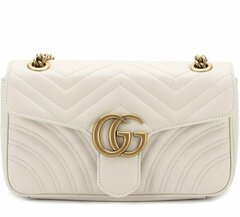 Сумка женская Gucci GG Marmont Small белый