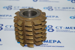 Фреза червячная модульная М3.5 20град. Р6М5 кл. В с напылением КиБ