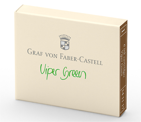 Картриджи с чернилами Graf von Faber-Castell Viper Green (141117)