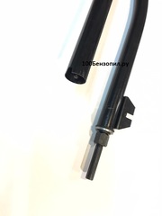 Штанга для электротриммера нижняя+ верхняя в сборе труба 22мм /вал квадрат 5.1X5.1мм