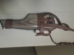 Wood holster for Mauser C96