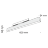 Трековый светильник Technical BASIS TR012-2-20W3K-B