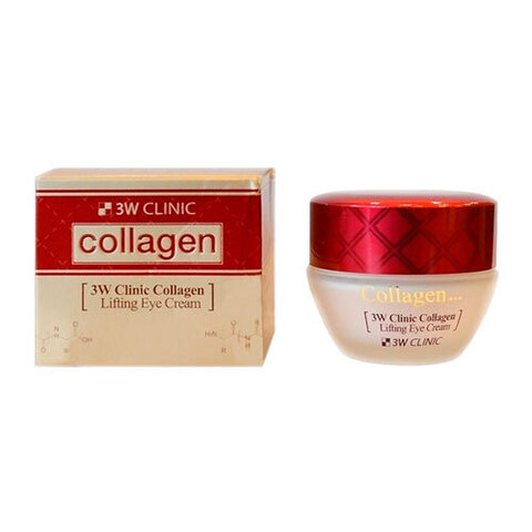 3W Clinic Collagen Lifting Eye Cream - Крем для век лифтинг с коллагеном