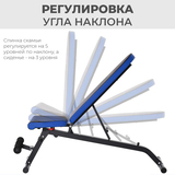 Скамья силовая универсальная DFC Pro Fitness D848 фото №12