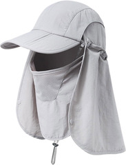 Кепка с защитой от солнца Skully Desert cap light gray