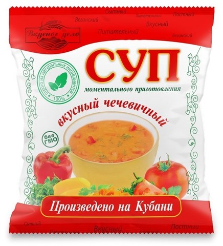 Суп Вкусное Дело Чечевичный 28г