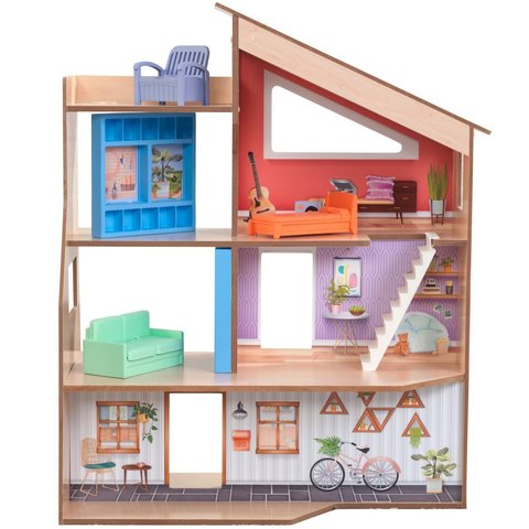 KidKraft Хазэл - кукольный домик с мебелью 